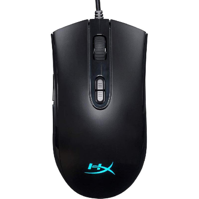 HyperX Pulsefire Core Gaming Mouse, Wired, Optical, Pixart PAW 3327 800-3200 dpi (6200 dpi Max), Black