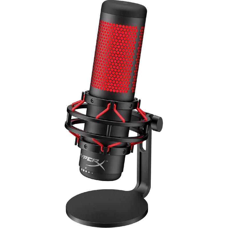 HyperX QuadCast, Dynamic Microphones, Black