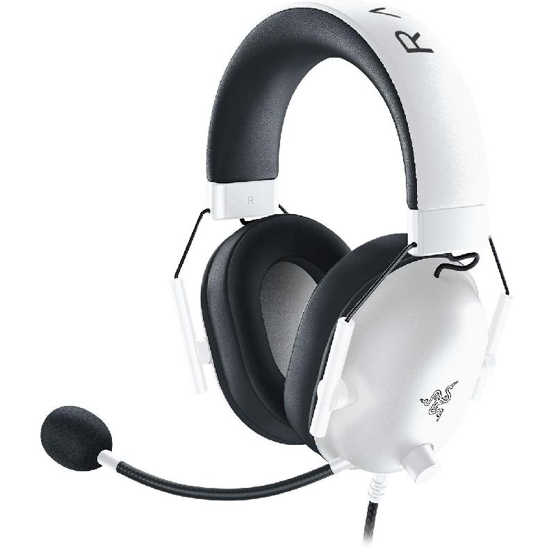 Razer BlackShark V2 X Gaming Headset, Wired, 3.5 mm Connector, Unidirectional Microphone, White