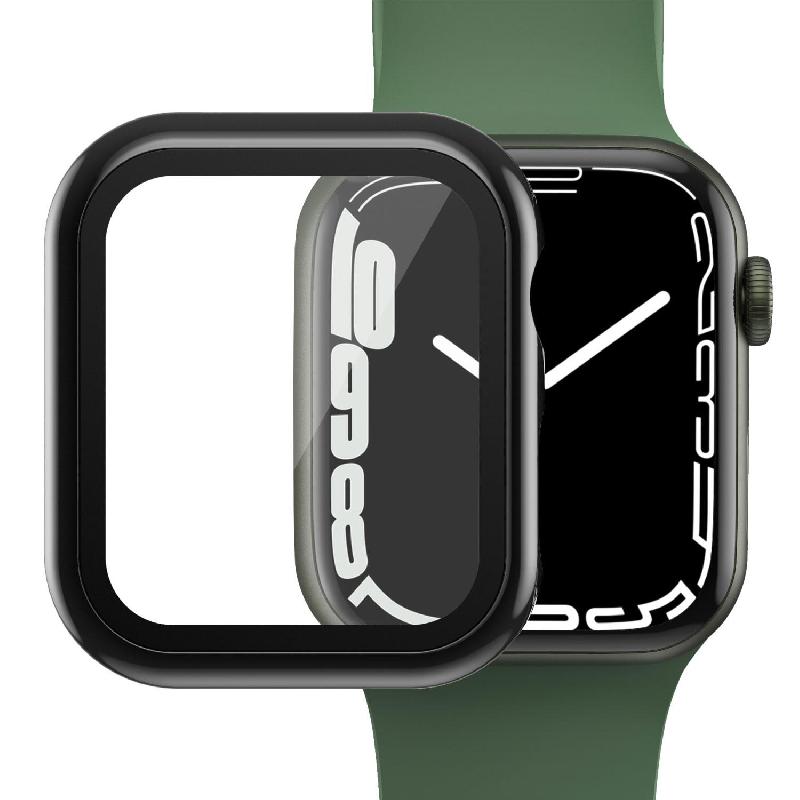 HYPHEN DEFENDR Smartwatch Fit Case, for Apple Watch Series 9 41/Watch Series 8 41, Black