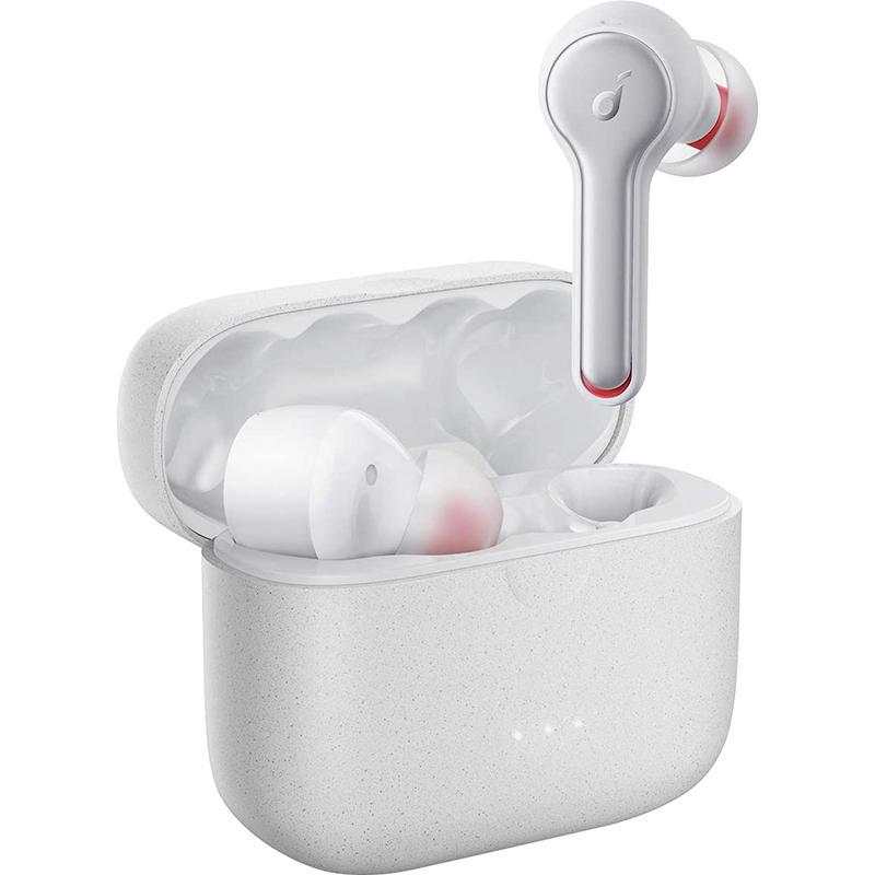 Anker Soundcore Liberty Air 2 Earbuds, Bluetooth, USB (Charging), Built-in Microphone, White