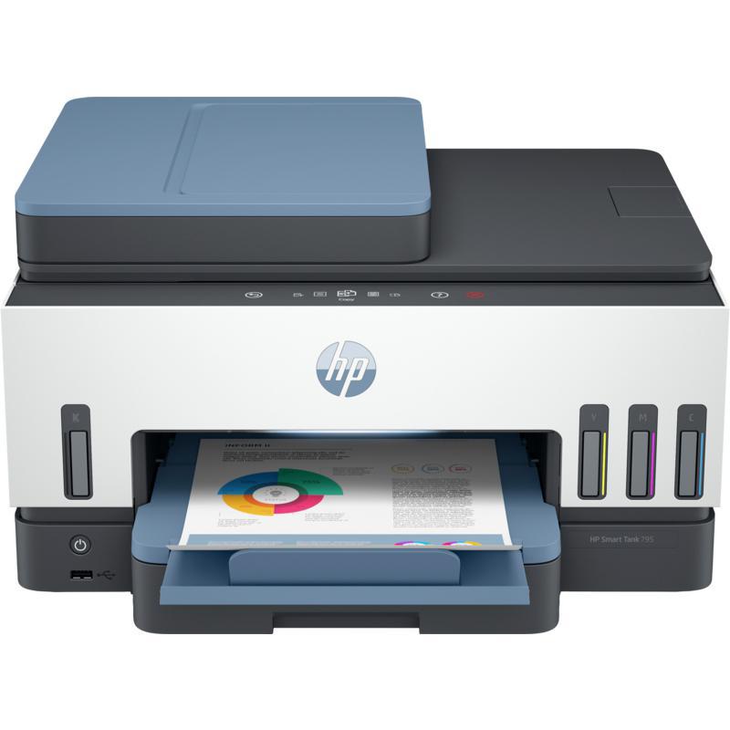 HP Smart Tank 795 Wireless All-in-One Multi-function Printer, Wi-Fi, Inkjet Printing (Ink Tank)