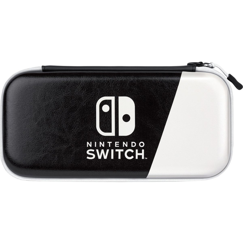PDP Deluxe Travel Case for Nintendo Switch, Black/White