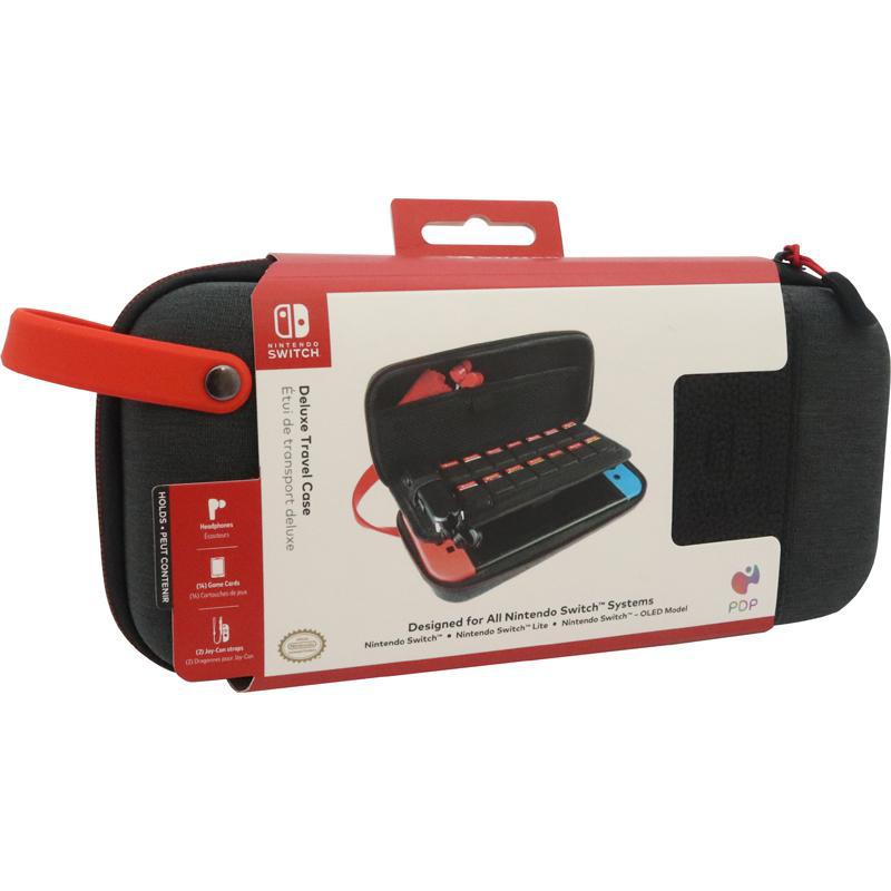 PDP Deluxe Travel Case Elite Edition, for Nintendo Switch, Black