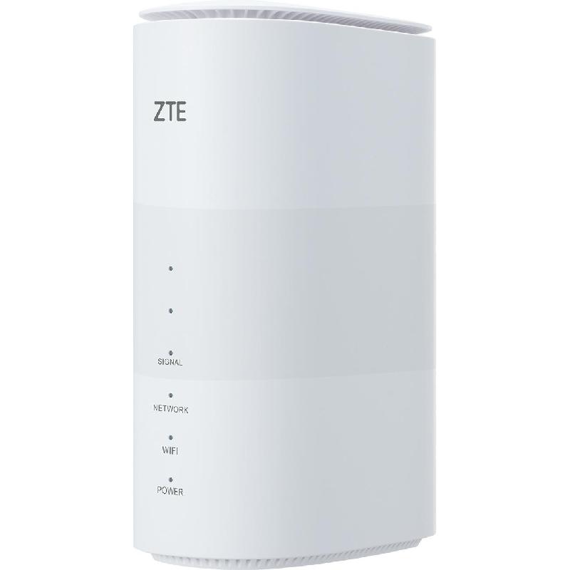 ZTE MC801A1 5G CPE Router, Wi-Fi 6 (802.11ax), Dual Band (2.4 GHz/5 GHz), up to 32 Devices, 2 Port (LAN), 2 Port (GbE), White — 2