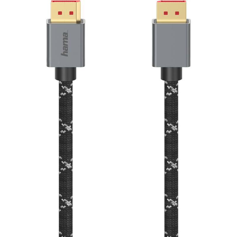 Hama DisplayPort to DisplayPort (Ver 1.4) AV Cable, 2.00 m ( 6.56 ft )