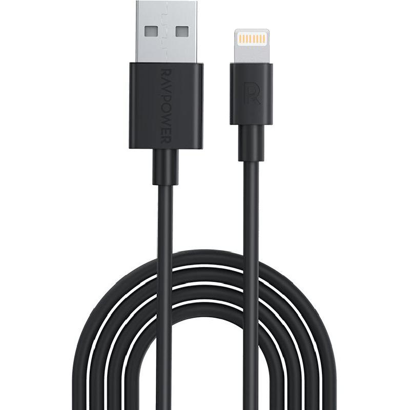 RAVPower Lightning to USB 3.0 Sync & Charge Cable, Black