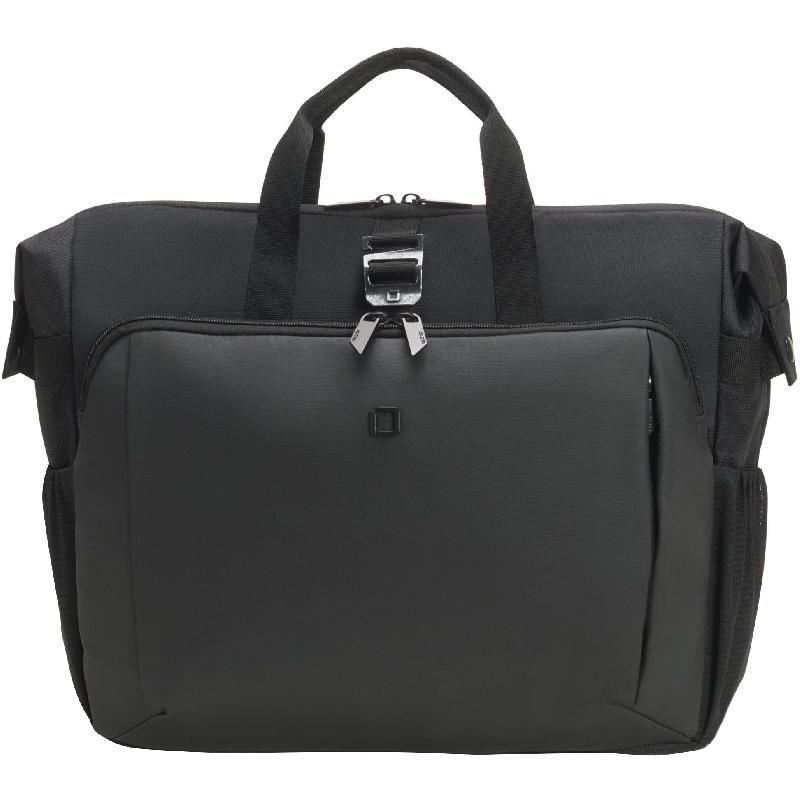 Dicota Eco Top Traveller GO Laptop Messenger Bag, for 13"/13.3"/13.5"/13.9"/14"/14.1"/14"/13.9"/15"/15.4"/15.5"/15.6" (Device), Black