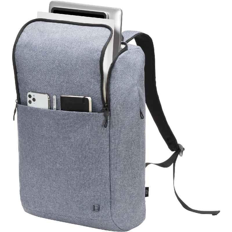 Dicota Eco MOTION Laptop Backpack, for 13"/13.3"/13.5"/13.9"/14"/14.1"/14"/13.9"/15"/15.4"/15.5"/15.6" (Device), Blue Denim — 3