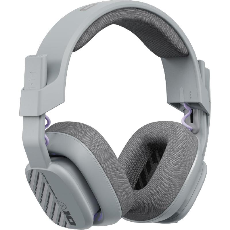 Astro A10 Gaming Headset, Wired, 3.5 mm Connector, Rotating Microphone, Ozone Grey