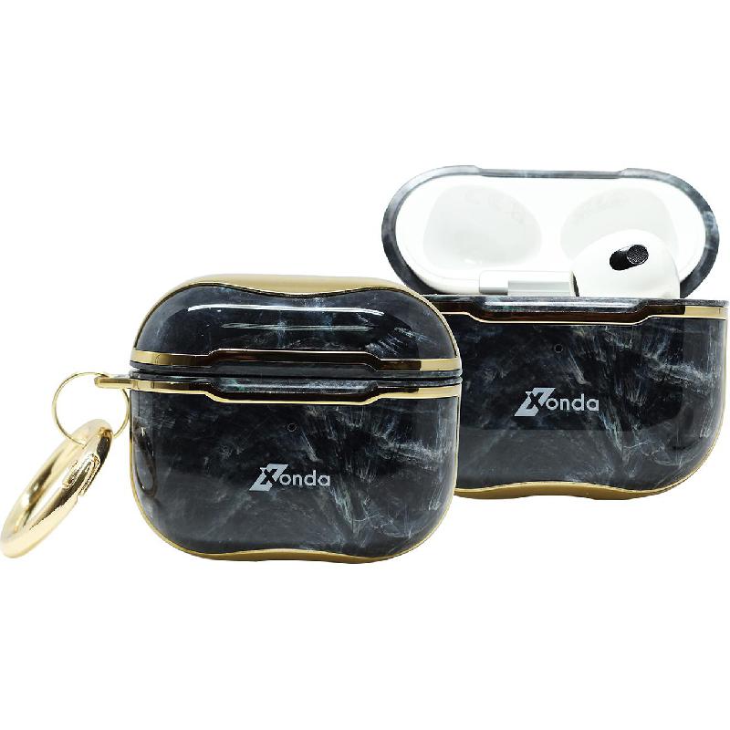 Xonda Earbuds Case, for Apple AirPods 3rd Gen, Blue/Gold