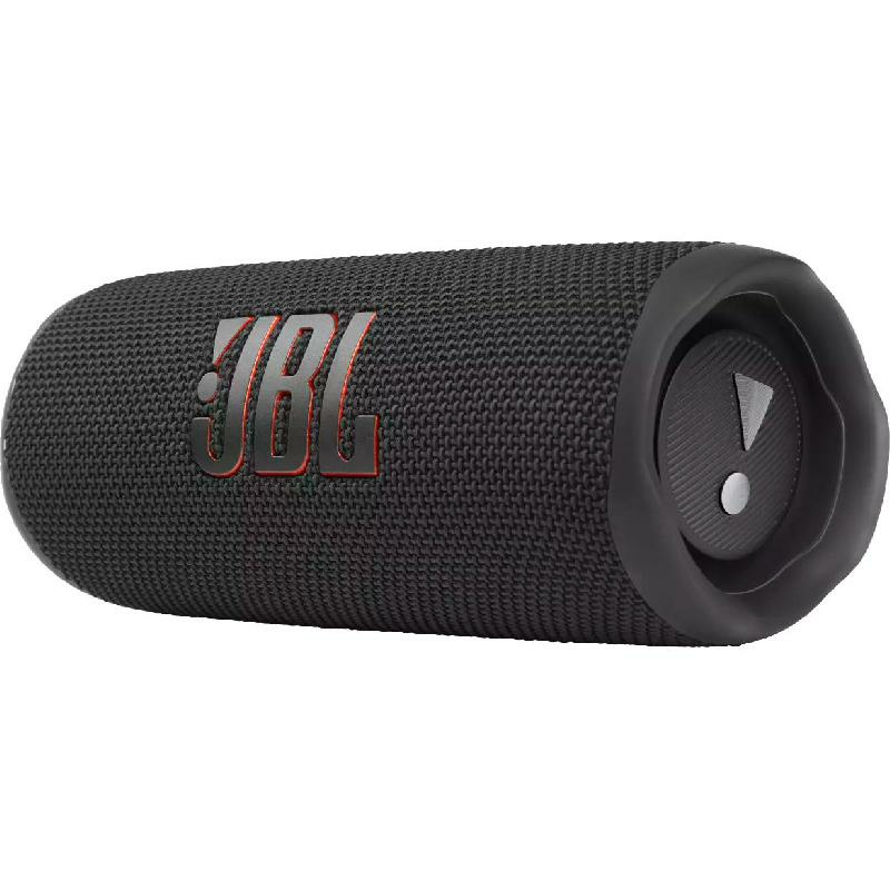 JBL Flip 6 Portable Speaker, Bluetooth, up to 12 Hours of Playtime, Black