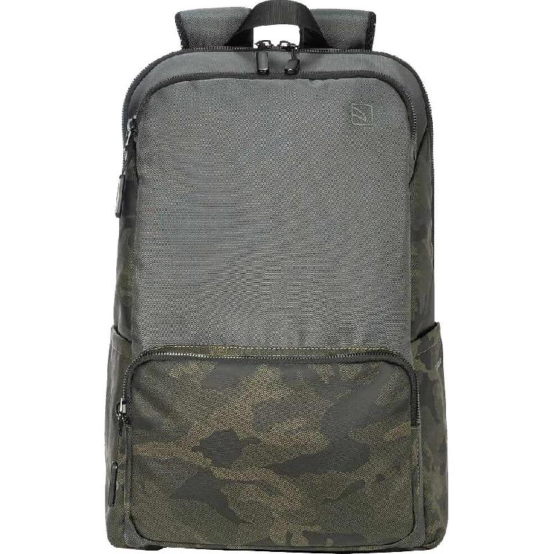 TUCANO TERRAS Camouflage Contemporary Designer Laptop Backpack, for 16" (Device), Camouflage (Green)