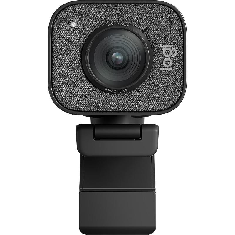 Logitech StreamCam Full HD 1080p Webcam, for Gaming Laptop/Gaming Desktop Computer/Gaming CPU, Black
