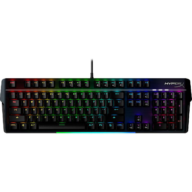 HyperX Alloy MKW100 Mechanical Gaming Keyboard, Wired, for Laptop/PC Desktop Computer/CPU, Black