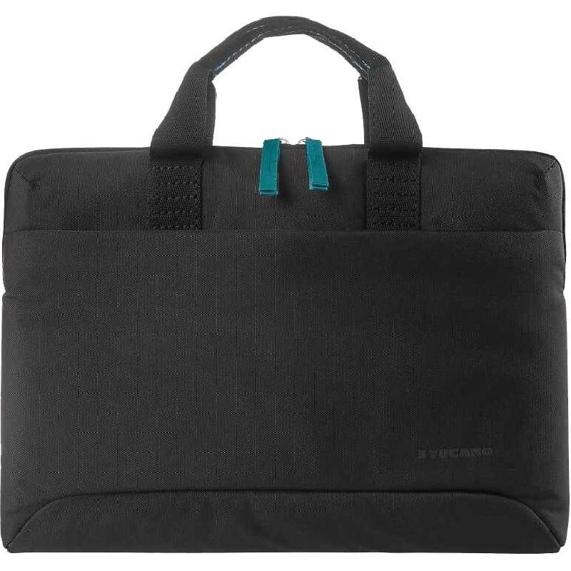 TUCANO SMILZA Super Slim Laptop Messenger Bag, for 15.6" (Device), Black