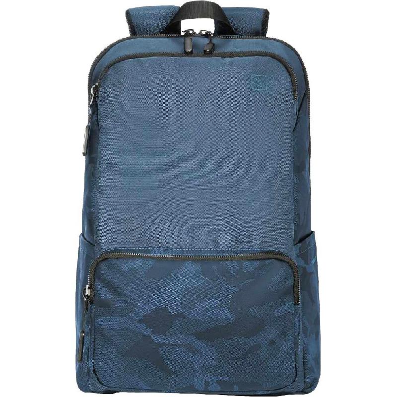 TUCANO TERRAS Camouflage Contemporary Designer Laptop Backpack, for 16" (Device), Blue (Camouflage)