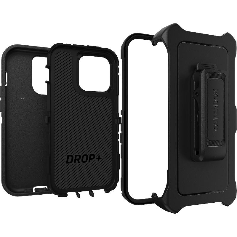 OtterBox Defender Series Back Cover Mobile Case, for iPhone 14 Pro, Black — 4