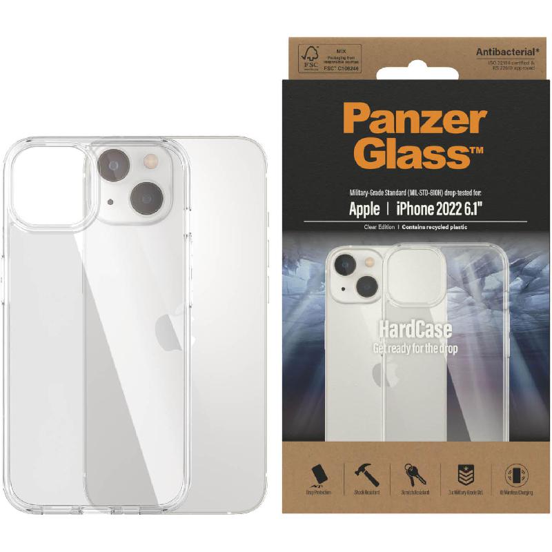 PanzerGlass HardCase Back Cover Mobile Case, for iPhone 13/iPhone 14, Clear — 2