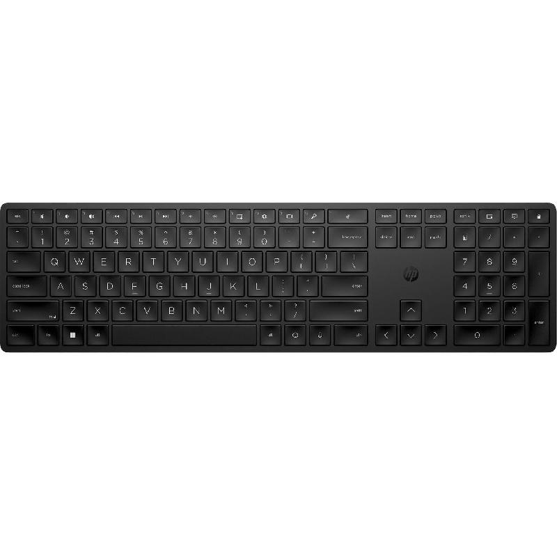HP 450 Programmable Keyboard, Wireless, for Devices with Windows, Black