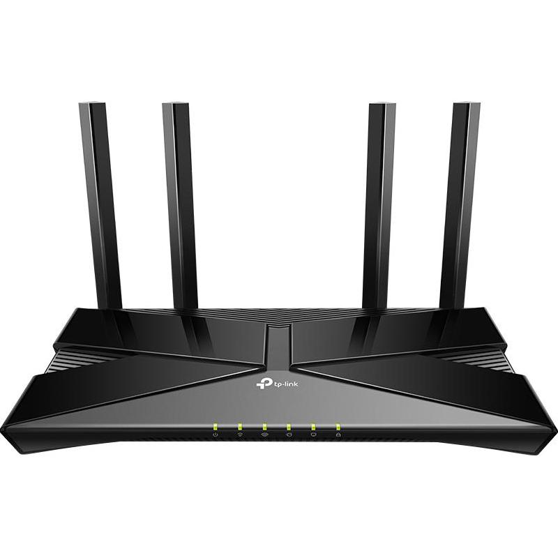 TP-Link Archer AX23 Wireless Router, Wi-Fi 6 (802.11ax), Dual Band (2.4 GHz/5 GHz), 4 Port (LAN)/Single Port (WAN), 4 Port (GbE-LAN)/Single Port (GbE-WAN), Black