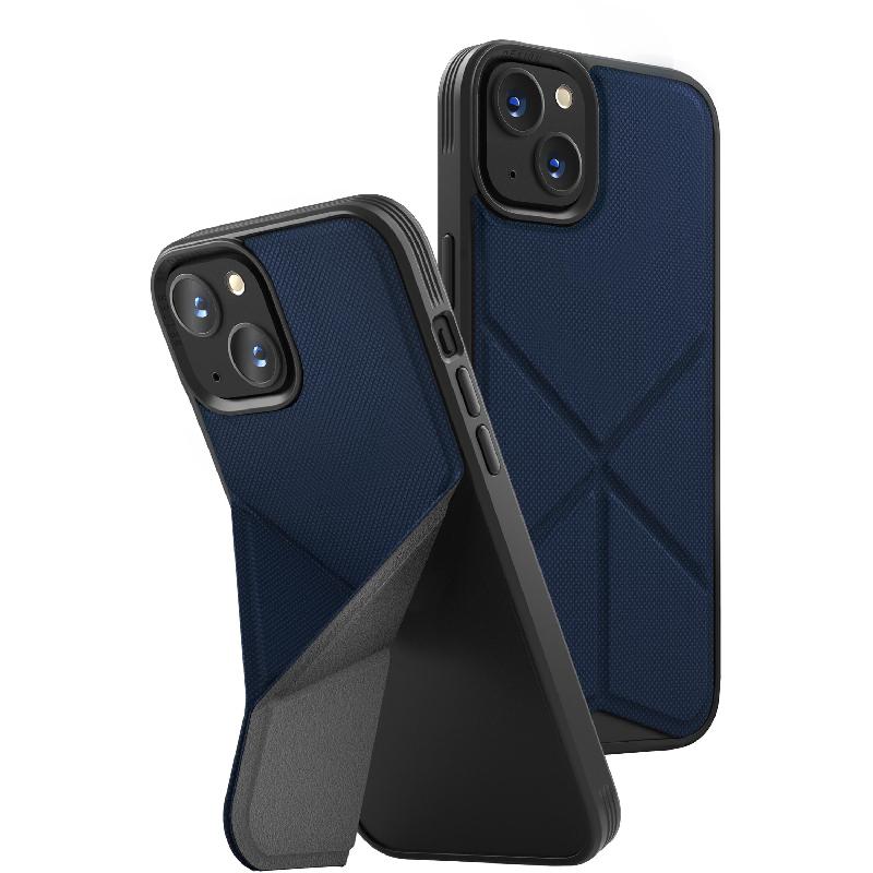 Uniq Transforma Back Cover Mobile Case, for iPhone 14 Plus, Electric Blue