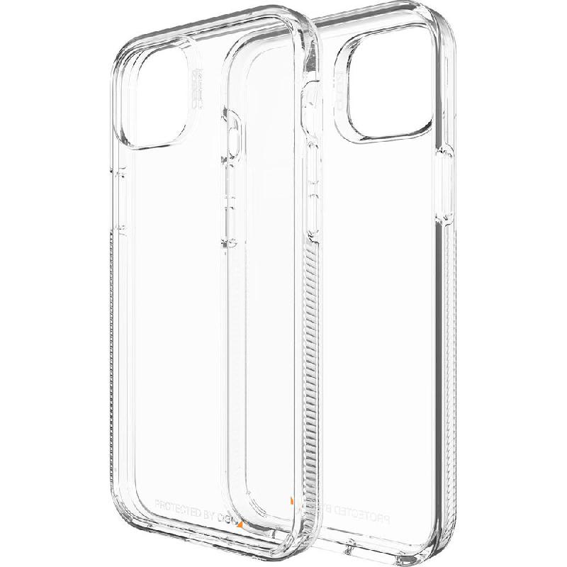 Gear4 Crystal Palace Back Cover Mobile Case, for iPhone 14 Plus, Clear