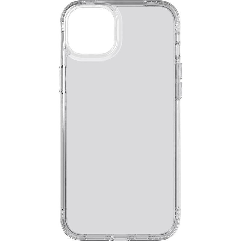 Tech21 EvoClear Back Cover Mobile Case, for iPhone 15 Plus/iPhone 14 Plus, Clear