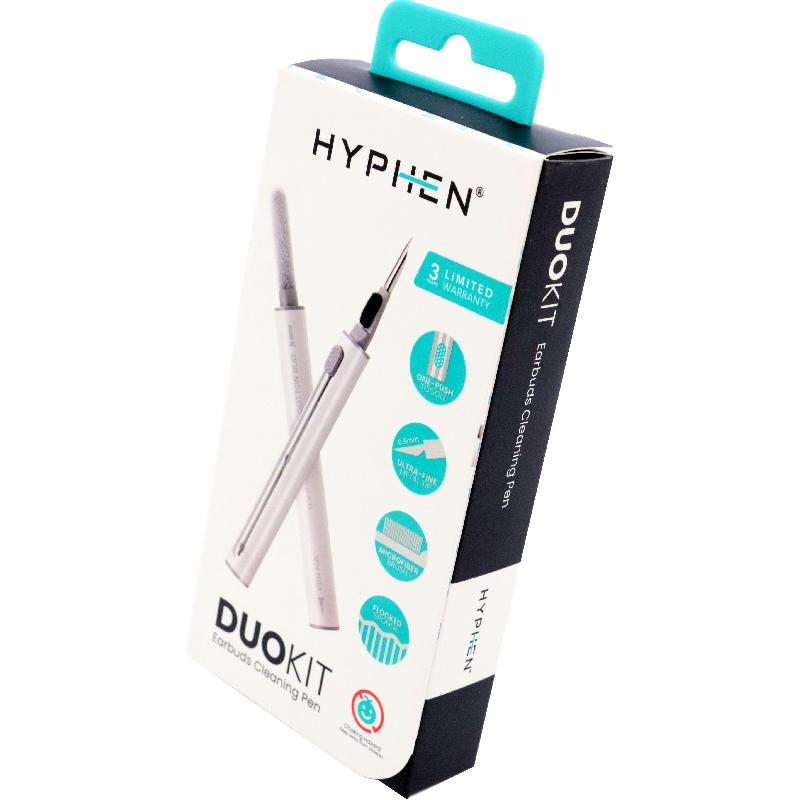 HYPHEN DUOKIT Earbuds Cleaning Kit, White — 4