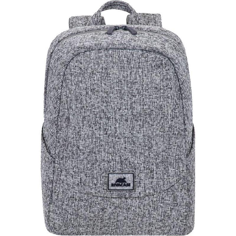 Rivacase Anvik Laptop Backpack, for 13" (Device), Light Grey