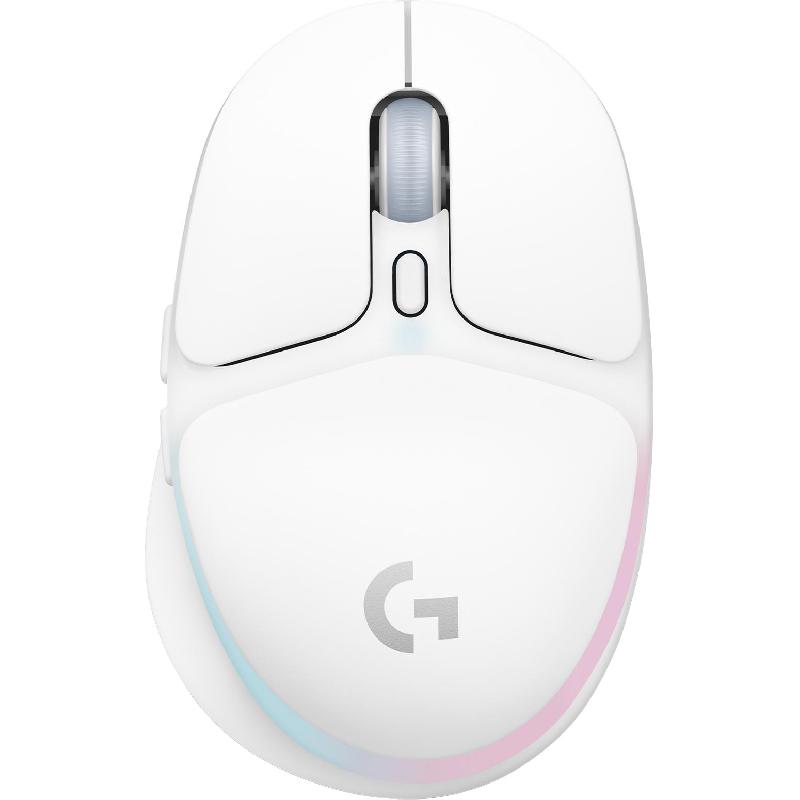 Logitech G705 LIGHTSPEED Gaming Mouse, Optical 100-8200 dpi, Wireless (2.4 GHz RF), White