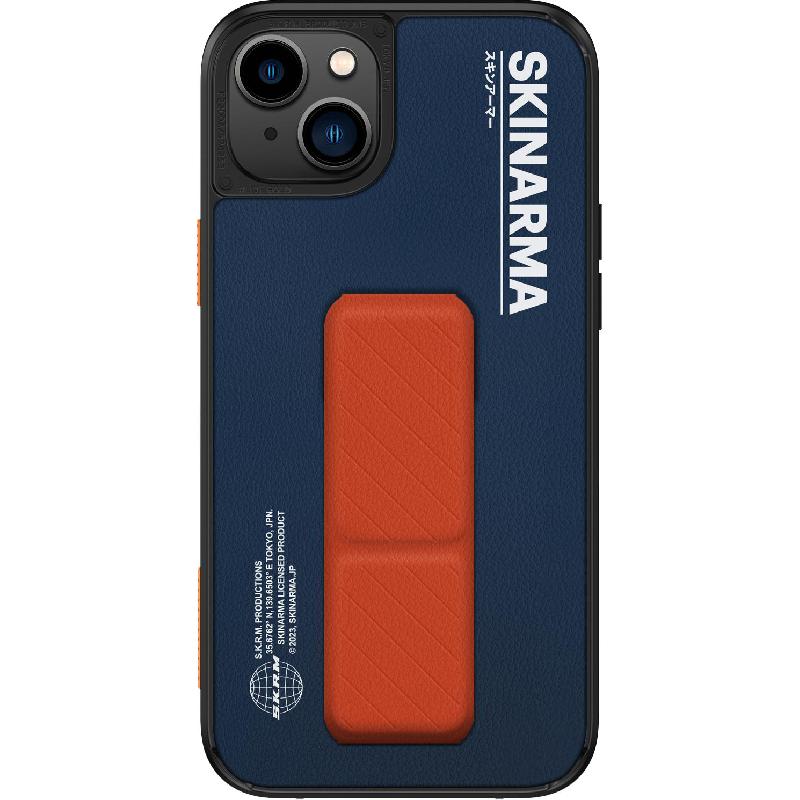 Skinarma GYO Back Cover Mobile Case with Strap, for iPhone 14, Blue