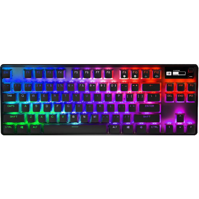 SteelSeries Apex Pro TKL 2023 US Mechanical Gaming Keyboard, Wireless, for Laptop/PC Desktop Computer/CPU, Black