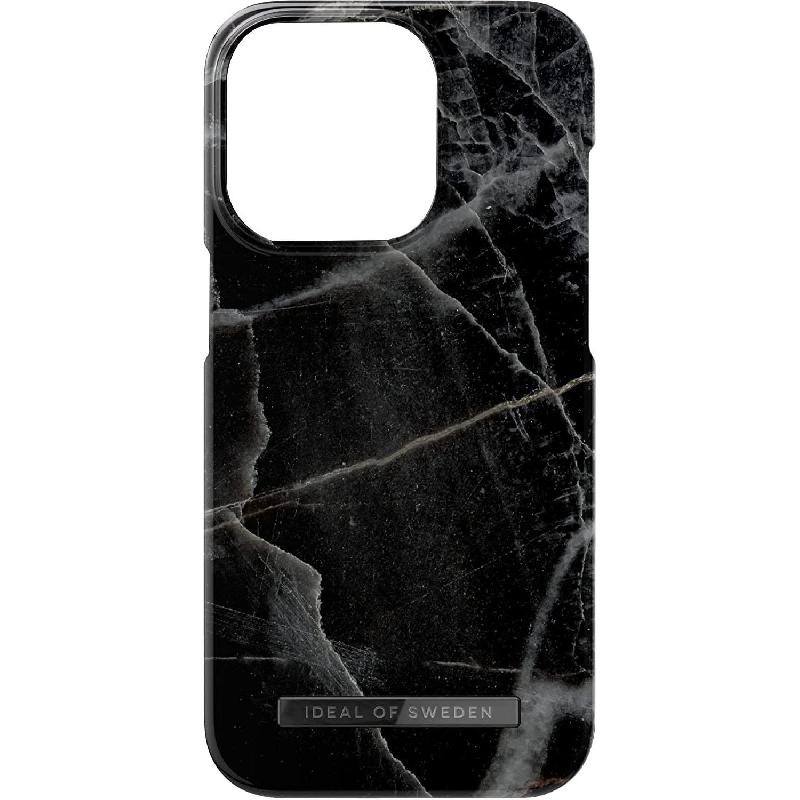iDeal Printed Back Cover Mobile Case, for iPhone 14 Pro, Black Thunder