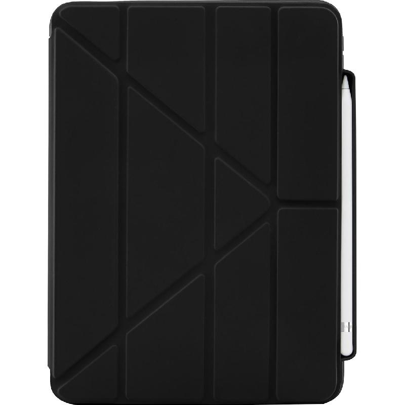 PIPETTO Origami Pencil Folio Tablet Case, for iPad A16/iPad 10.9 10th Gen, Black