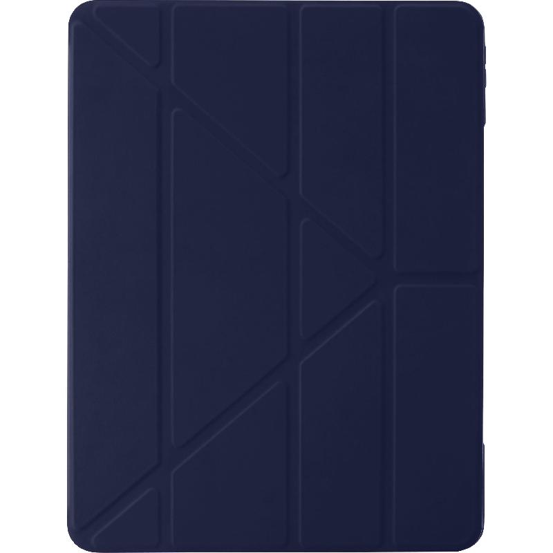 PIPETTO Origami Folio Tablet Case, for iPad Pro 12.9 - 2022/iPad Pro 12.9 - 2021/iPad Pro 12.9 - 2020, Dark Blue
