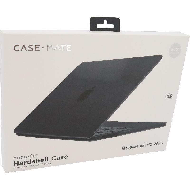 Case-Mate Snap-On Hardshell Case, for MacBook Air 13 M4/MacBook Air 13 M3/MacBook Air 13 M2, Clear