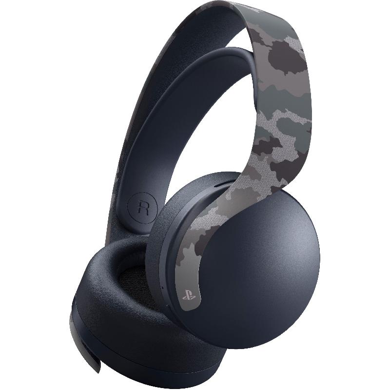 Sony PULSE 3D Gaming Headset, Noise Cancelling Microphone, Wireless, USB (Charging), Built-in Microphone, Camouflage