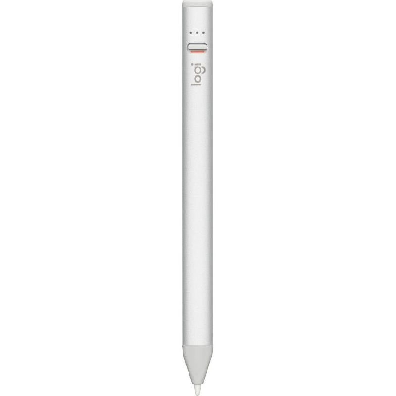 Logitech Crayon iPad Stylus, for iPad - 2018/iPad Pro 12.9 - 2017/iPad Pro 10.5 - 2017/iPad Pro 9.7, Silver