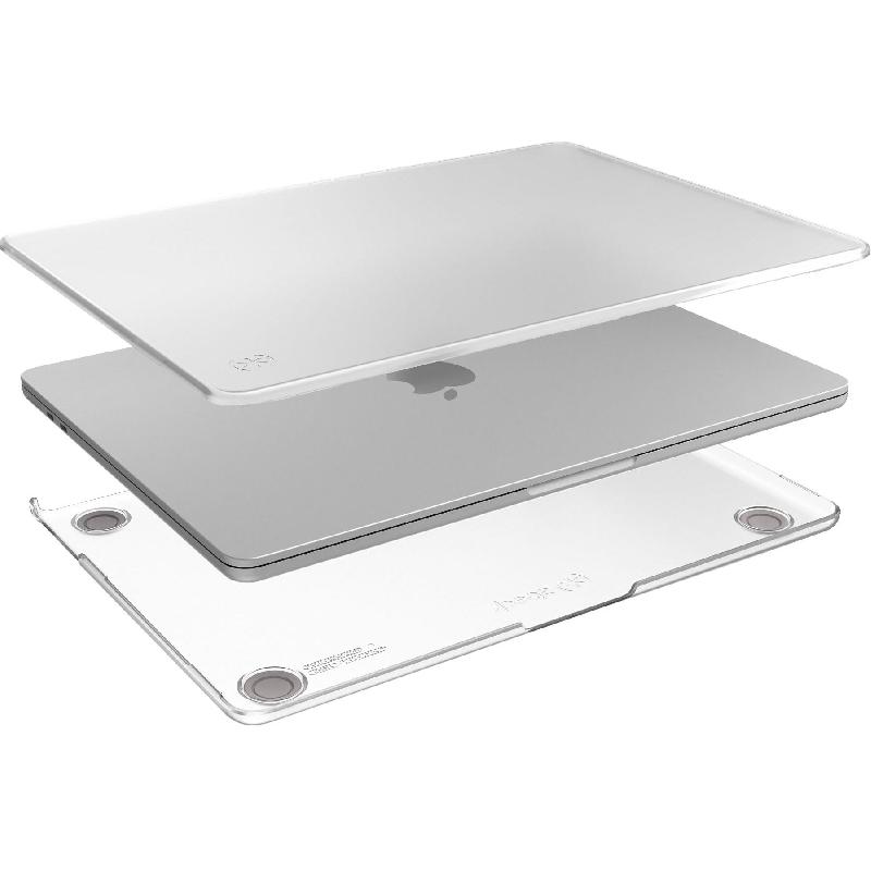 Speck SmartShell Front and Back Cover, Hardshell Case, for MacBook Air 13 M2, Clear