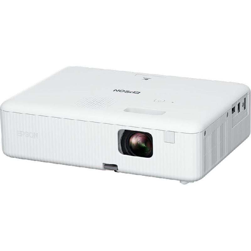 Epson CO-W01 Home Theater Projector, LCD Display, 3000 ISO Lumens, 1280 X 800 (WXGA)