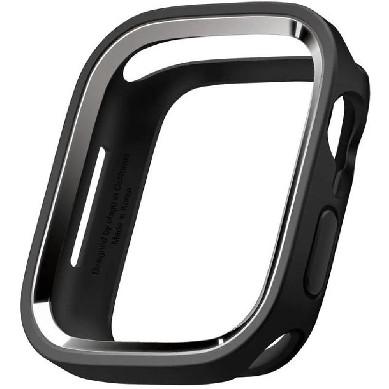 Elago Duo Case Smartwatch Fit Case, for Apple Watch Series 9 45/Watch Series 8 45/Watch SE 44, Black