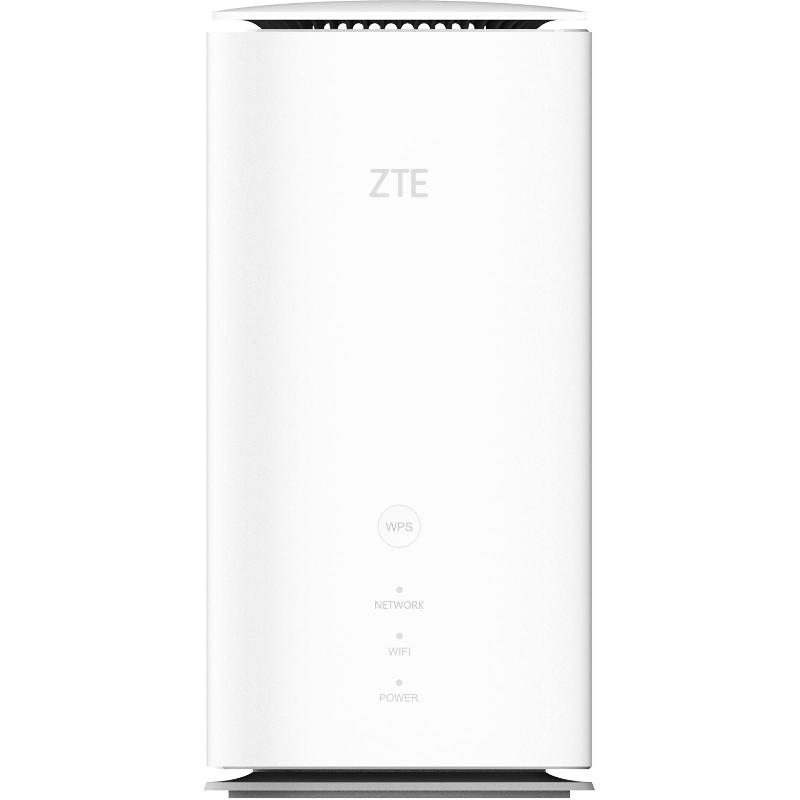 ZTE MC888 Pro 5G CPE Router, up to 3.03 Gbps, up to 128 Devices, Dual Band (2.4 GHz/5 GHz), Wi-Fi 6 (802.11ax), 2 Port (LAN), 2 Port (GbE), White