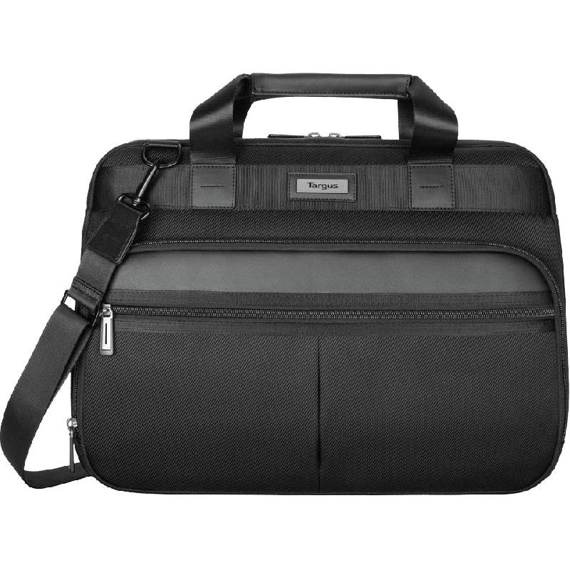 Targus Mobile Elite Laptop Messenger Bag, for 13"/13.5"/13.9"/14", Black