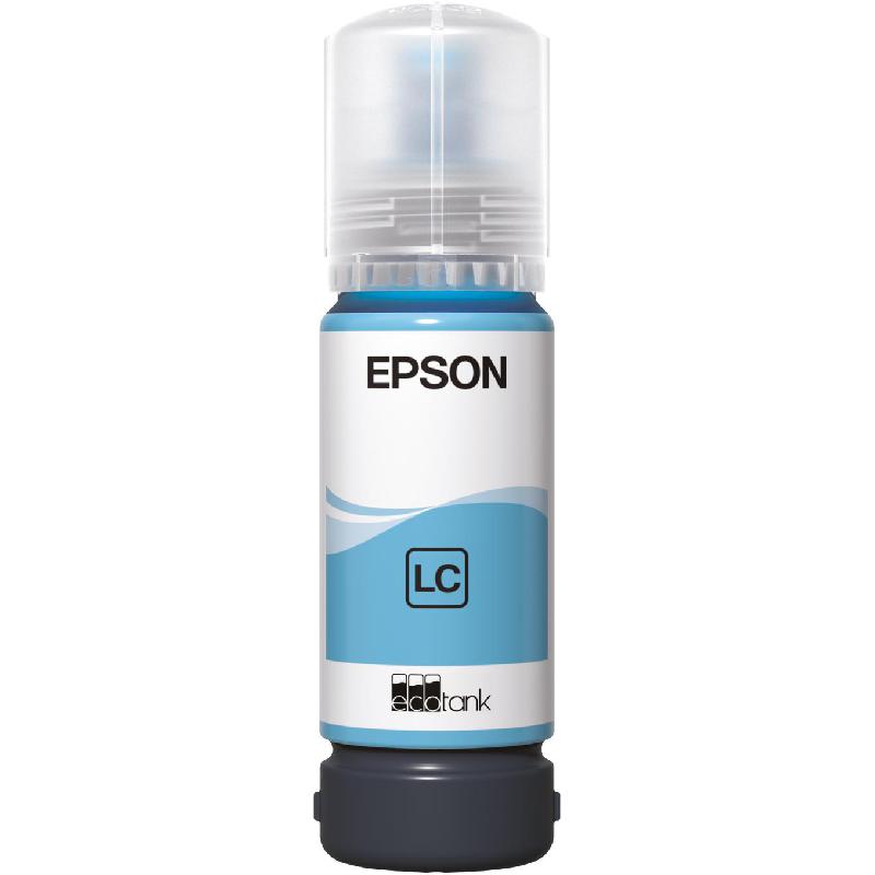 Epson 108 EcoTank Ink Bottle, Light Cyan, 70.00 ml ( 2.46 oz )