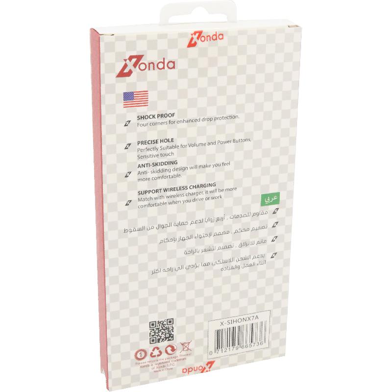 Xonda Back Cover Mobile Case with Strap, for Honor X7a, Clear — 2