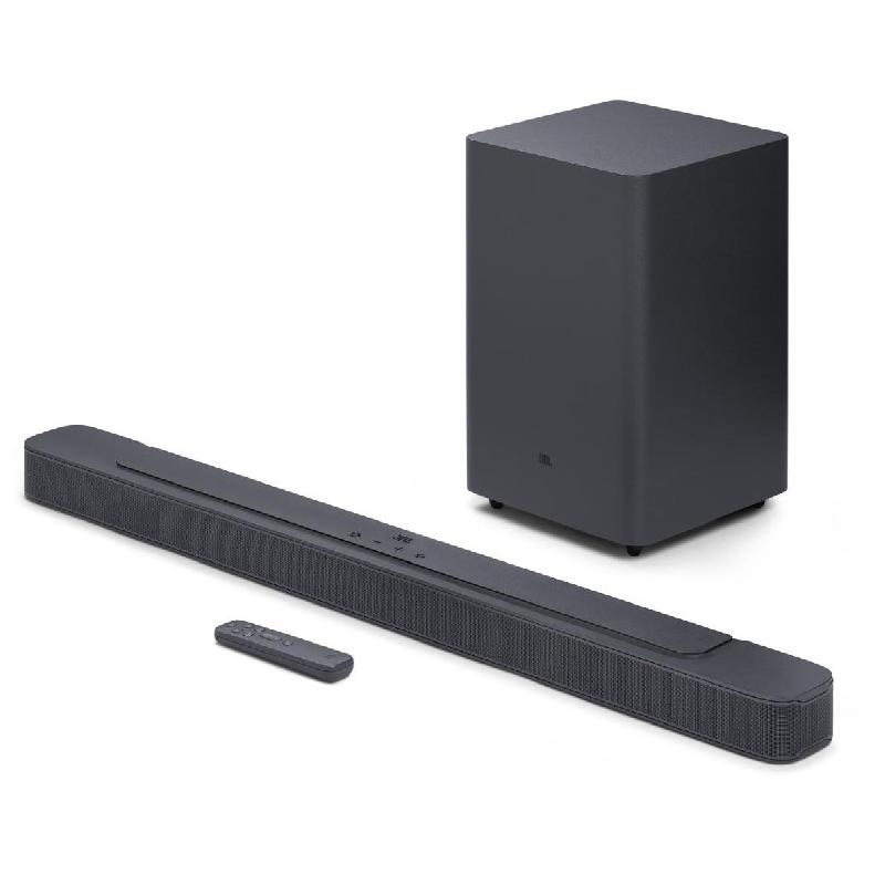 JBL Bar 2.1 Deep Bass (MK2) Soundbar with Subwoofer, Bluetooth, Black