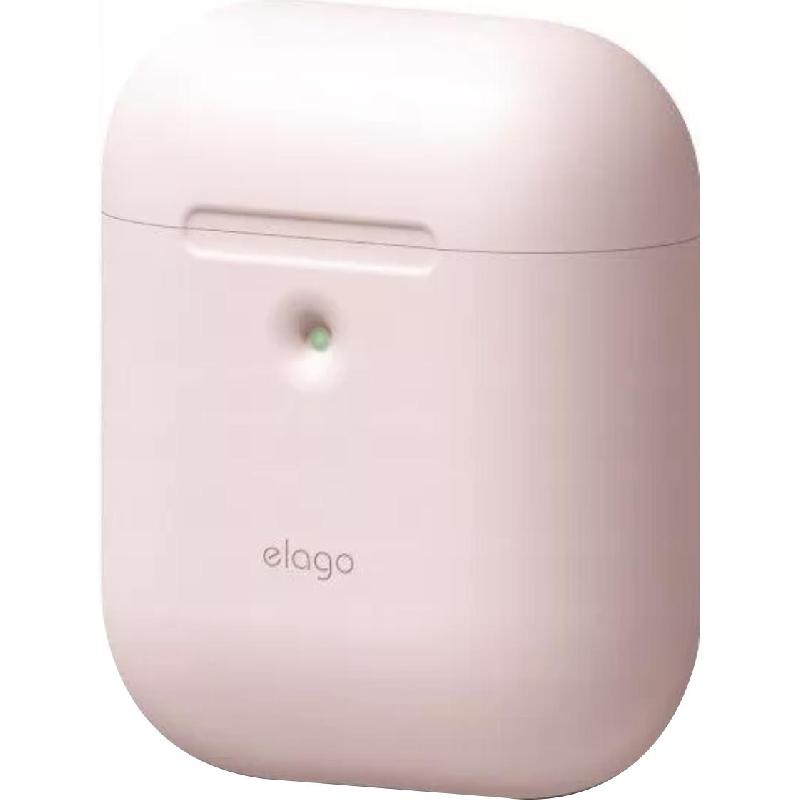 Elago Skinny Earbuds Case, for Apple AirPods/AirPods 2nd Gen, Pink