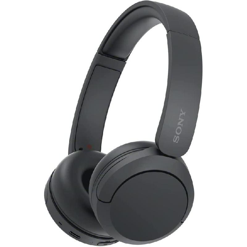 Sony WH-CH520 On-Ear Headphones, Bluetooth, USB (Charging), Built-in Microphone, Black