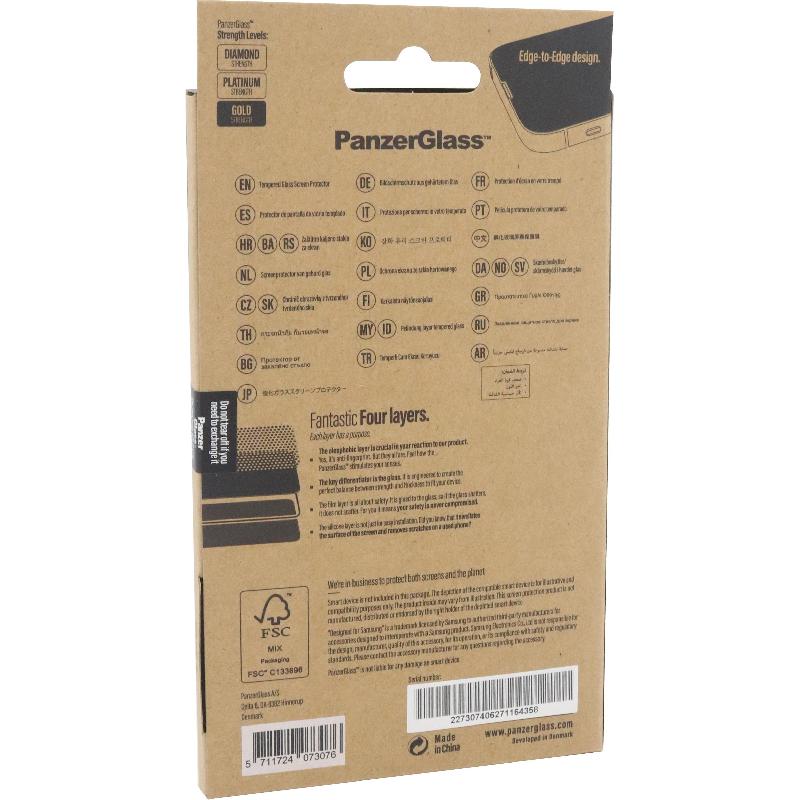 PanzerGlass Case Friendly Smartphone Screen Protector, Tempered Glass, Edge-to-Edge, Black, for Samsung Galaxy M54 5G — 2